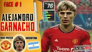 GARNACHO - 2024  Face [Pes 2013] [Download ]