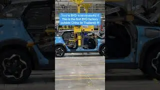 โรงงาน BYD ระยองที่ไทยหุ่นยนต์ฉ่ำ! The first BYD factory outside China (in Thailand) - [ที่สุด] #BYD