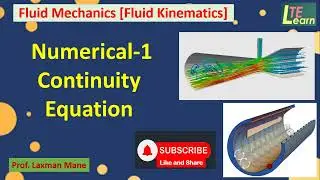 Numerical on Continuity Equation |Fluid Mechanics|