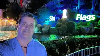 Six Flags Magic Mountain Fright Fest 2025 | Kids got SCARED! 