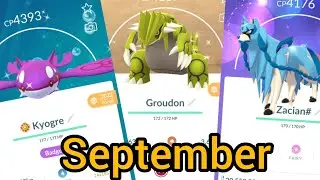 September 5 Star raid pokemon go || Shiny Zacian ✨ #pokemon #gaming