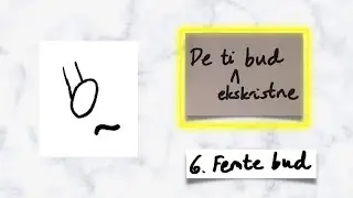 De ti ekskristne bud 6. Femte bud: liv og død
