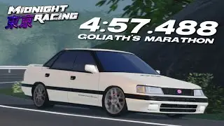 Midnight Racing: Tokyo | 1993 Subaru Legacy RS - 4:57.488 Ichikawa Goliath's Marathon
