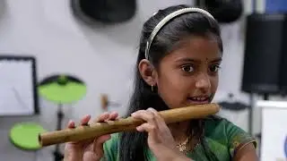 Flute Carnatic | Sharanya (Beginner) | Guru - Prashanth Prasannakumar