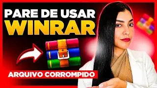 2 Maneiras de Como DESCOMPACTAR Arquivos sem o Winrar [Resolver winrar corrompido]
