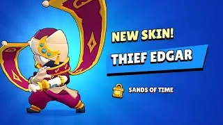 Brawl Stars Thief Edgar Skin Gameplay