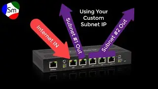 EdgeOS Setup - dhcp on eth0 - custom subnets on (eth1) & (eth2,3,4)