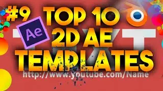 Top 10 FREE 2D Intro Templates #9 - AFTER EFFECTS