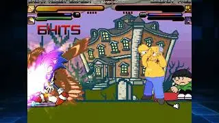 M.U.G.E.N Battle 12: Team Drunk Homer VS Team Cancerous