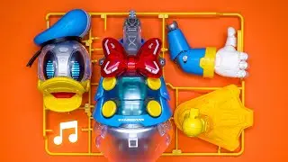 ♪Build: Cyber-Mechanical Donald Duck｜Disney｜Satisfying beat building｜Speed build｜Model Kit