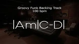 Groovy Funk backing track in A minor | Guitar jam track | 100 bpm