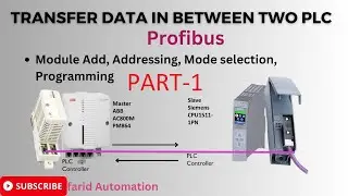 Industrial Communication: Profibus Master Slave communication Part 1(Siemens)