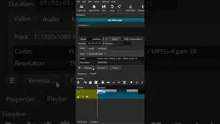 How To Reverse A Video using Shotcut 