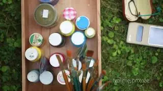 Výtvarné kurzy - malování v plenéru - Léto 2018