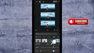 Mirror 3 Layers tutorial in Capcut pro 🥵👀@VishvaTechTamil