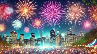 New Years Fireworks Sound Effects