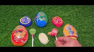 Rainbow Satisfyingly Videos || Unwrapping Opening Kinder joy and Lollipops