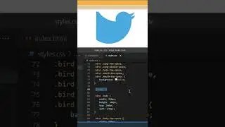 Twitter Logo With CSS ❤️ 