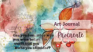 Procreate Digital Art Journal Page How to