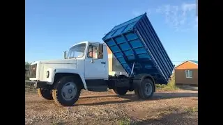 Освоил новый транспорт ГАЗ самосвал