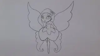 Como desenhar uma fada