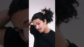 Perfect Your Man Bun - Tutorial for Curly Hair