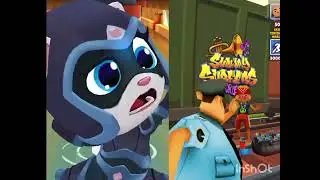 Talking Tom Hero Dash X Subway Surfers adventure