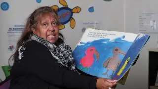 How the birds got their colours, narrated by Lynn Chapman