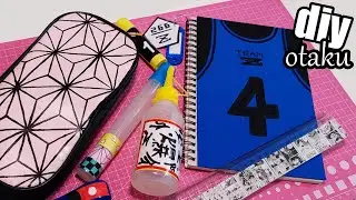 DECORA TU MATERIAL ESCOLAR p.3 | versión otaku | VUELTA A CLASES