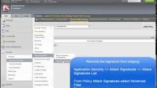 F5 ASM LAB 6: User-Defined Attack Signatures