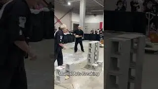 Spectacular Martial Arts Breaking 