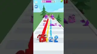 Merge Number Run - Gameplay New Update Level 856