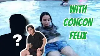 SWIMMING WITH CONCON FELIX ( ANG POGI )