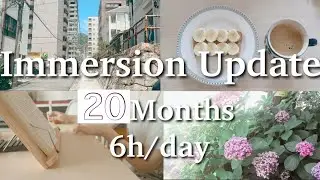 English Immersion Learning 20 Months Update | AJATT / MIA / Migaku / Refold