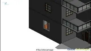 Simple way of creating wall opening in Revit Architecture