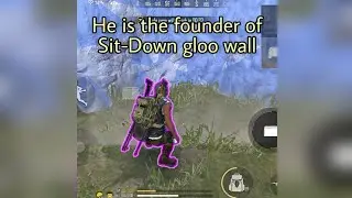 He is the founder of Sit-down gloo-wall technique😂 #shorts