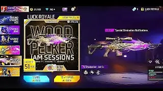 free fire new Woodpecker skill 😈💥 l🔥