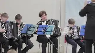 Отчётный концерт народного отдела ДМШ №10 им. С.С. Прокофьева, г. Ростова-на-Дону, 2023 г.