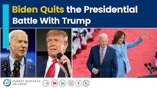 Biden Quits the Presidential Battle With Trump! I Kamala Harris Vs Donald Trump