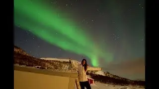 NORTHERN LIGHTS (AURORA BOREALIS) NORWAY TIMELAPSE WITH GOPRO HERO 6 BLACK