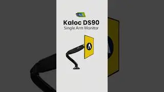 Kaloc DS90 Single Gas Monitor Arm Unboxing