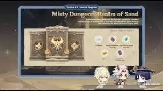 MISTY DUNGEON : REALM OF SAND | GENSHIN IMPACT 