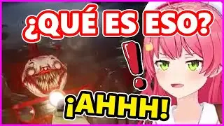 [Hololive]  Miko grita al ver como el abuelo casi es devorado【Sub Español】
