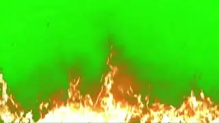 5.Fire Green Screen (No Copyright)