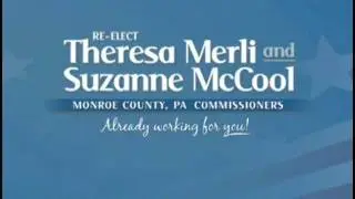 Theresa Merli and Suzanne McCool for Monroe County, PA Commissioners