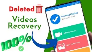 How to recover deleted VIDEOS from android phone | Get deleted videos back | 100% WORKING
