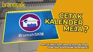 Cetak Kalender Meja Rumah SKM || 085327842009 || Brandtalk Advertising