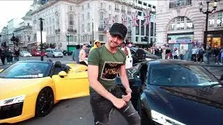 Crazy Supercar Challenge in Public!!