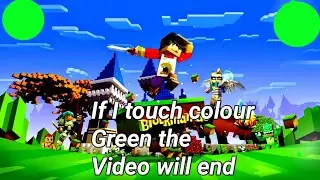 If I touch the colour green the will end ⭐😱