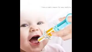 Top Gadgets 2021 (New Smart Baby kids Medicine Dispenser Needle Feeder)